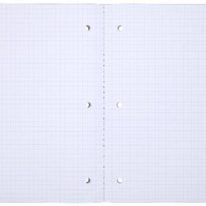 Mead Notebook, Wireless, 1 Subject, Quad Ruled, 8-1/2" x 11", 80 Sheets, Neatbook, Assorted Colors, Color Will Vary (06497)