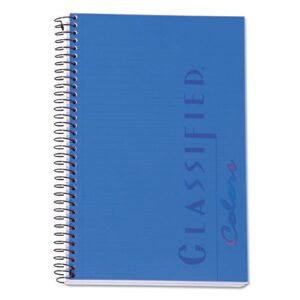 tops memo/subject notebooks (73506), indigo,blue,8 1/2" x 5 1/2"
