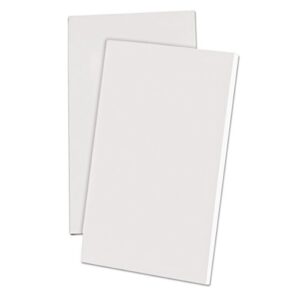 ampad 21730 scratch pad notebook, unruled, 3 x 5, white, 100 sheets (pack of 12)