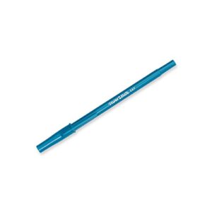 Paper Mate Write Bros Ballpoint Pens, Fine Point (0.8mm), Blue, 12 Count