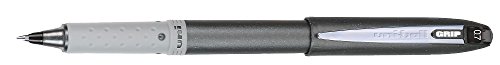 uni-ball Roller Grip Rollerball Pens Fine Point, 0.7mm, Black, 12 Pack