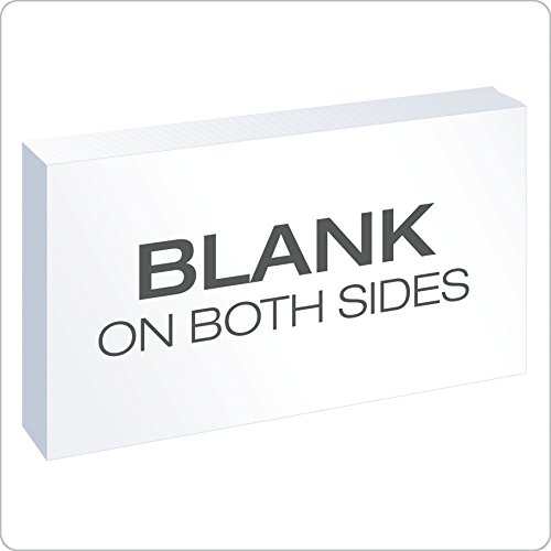 Oxford Blank Index Cards, 3x5-Inch, White, 100 Pack
