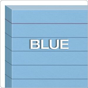 Oxford Ruled Color Index Cards, 4" x 6", Blue, 100 Per Pack (7421 BLU)