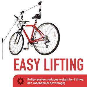 Racor - PBH-1R, Bike Storage, Garage Pulley Lift