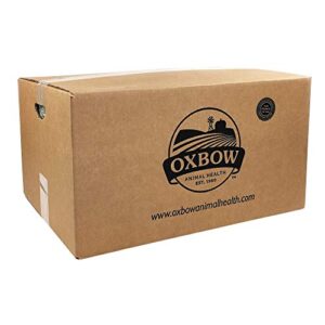 oxbow animal health orchard grass hay - all natural grass hay for chinchillas, rabbits, guinea pigs, hamsters & gerbils - 25 lb.