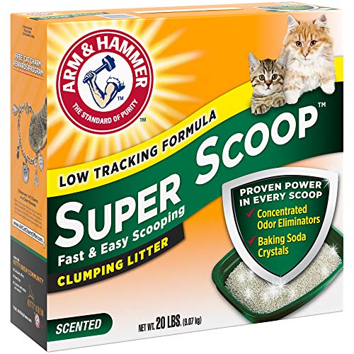 Arm & Hammer Super Scoop Clumping Litter Fresh Scent, 20lb