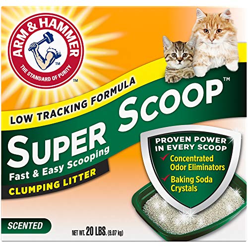 Arm & Hammer Super Scoop Clumping Litter Fresh Scent, 20lb