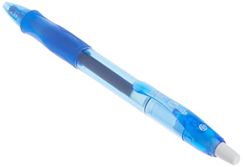 BIC RLC11-BLUE Gel-ocity Retractable Gel Pen, Medium Point (0.7 mm), Blue, 12-Count