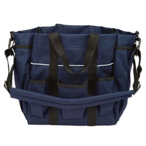 roma deluxe grooming tote - color:navy size:one