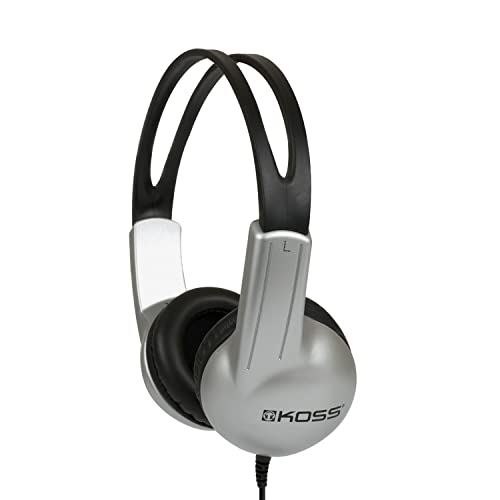 Koss UR10 On-Ear Headphones | Durable | All Ages | 3.5mm Plug