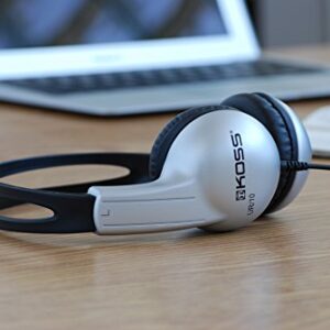 Koss UR10 On-Ear Headphones | Durable | All Ages | 3.5mm Plug