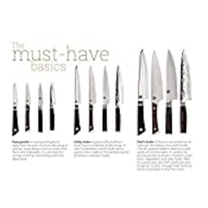 Shun Cutlery 7-Piece Essential Knife Block Set, Includes Classic 8” Chef, 6” Utility, 9” Bread & 3.5” Paring Herb Shears, Handcrafted Japanese Kitchen Knives, Black