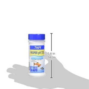 API Proper pH 7.5 Freshwater Aquarium Water pH Stabilizer 9.2-Ounce Container, Proper PH 7.5 PWDR JAR-Small