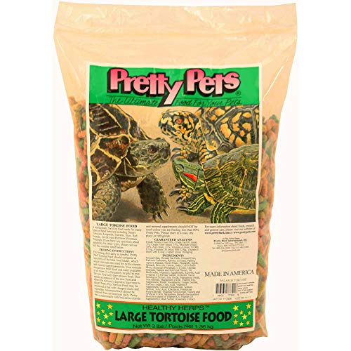 Pretty Bird International SPB77320 3-Pound Tortoise Food, Large