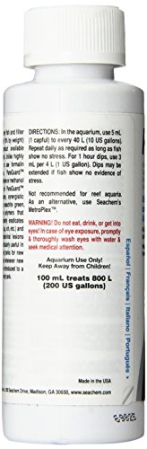 Seachem for external fungal/bacterial/viral lesions ParaGuard 100ml