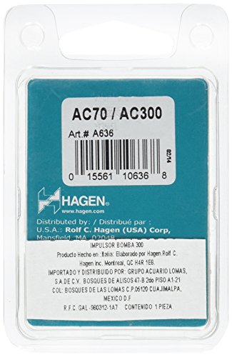 AquaClear Impeller Assembly for AquaClear 70 Power Filter for Aquariums, Replacement Part, A636, black (A636A1)