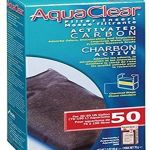 Aqua Clear A612 50 Activated Carbon,White, 2.4 Ounce