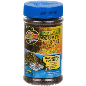 zoo med natural hatchling formula aquatic turtle food