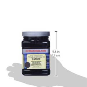 Marineland Black Diamond Premium Activated Carbon 10 Ounces, Filter Media For aquariums, Blacks & Grays