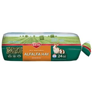 kaytee alfalfa mini bale, 24-oz bag