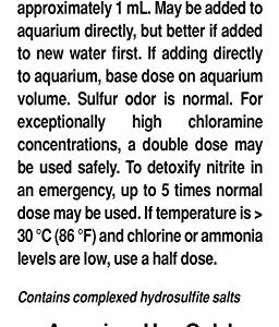 Seachem Prime Fresh and Saltwater Conditioner - Chemical Remover and Detoxifier 500 ml