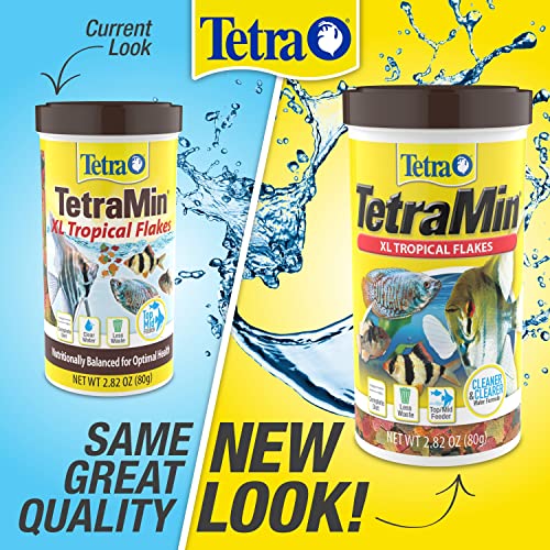 Tetra 16155 Min Large Tropical Flakes For Top/Mid Feeders, 5.65-Ounce