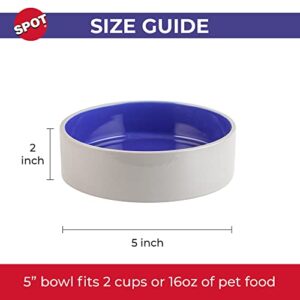 Ethical 4.75-Inch Stoneware Crock Dog Dish (6115)