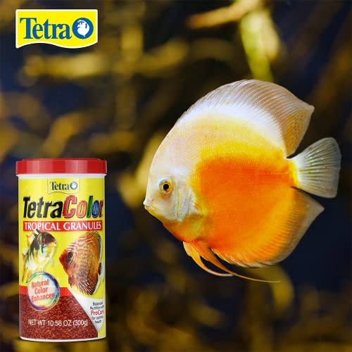 TetraColor Tropical Granules, Clear Water Advanced Formula 10.58 Ounce (Pack of 1)