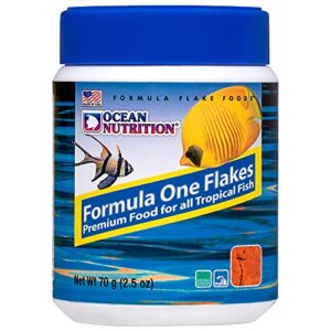ocean nutrition formula one flakes 2.5-ounces (70 grams) jar