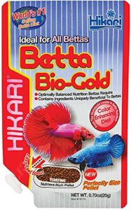 hikari tropical betta bio-gold fish food, 0.70 oz (20g)