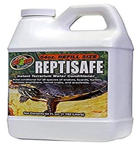 zoo med reptisafe water conditioner, 64 oz