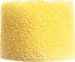 yellow foam sleeves for e3, e4, e5, e3c, e4c, e5c, scl3, scl4, scl5, se115, se215, se315, se425, and se535 earphones one size- ten included/five pair)