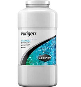 seachem purigen organic filtration resin - fresh and saltwater 1l (167)