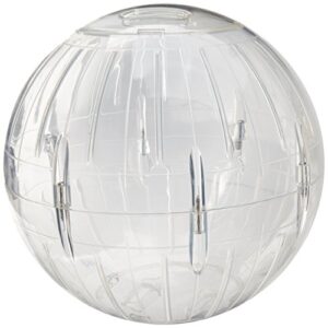 lee's kritter krawler jumbo exercise ball, 10-inch, clear, all breed sizes