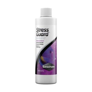 seachem stressguard slime coat protection - stress and toxic ammonia reducer 250 ml