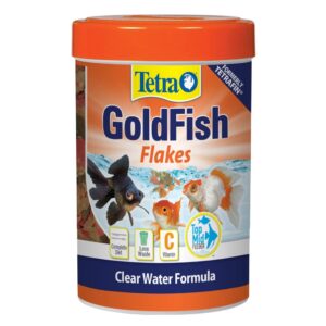 tetra 77126 tetrafin goldfish flakes, 1-ounce, 185 ml
