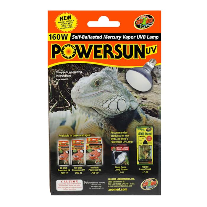 Zoo Med PowerSun UV Bulb, 160 Watt