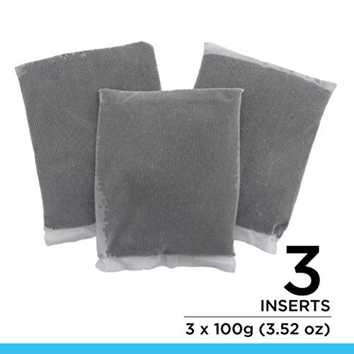 Fluval Carbon Filter Media for Aquariums, Premium Bituminous Carbon Inserts, 100-gram Nylon Bags, 3-Pack, A1440