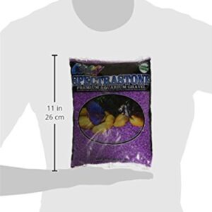 Spectrastone Permaglo Lavender Aquarium Gravel for Freshwater Aquariums, 5-Pound Bag