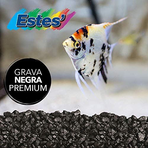 Spectrastone Special Black Aquarium Gravel for Freshwater Aquariums, 5-Pound Bag