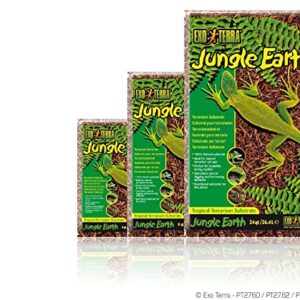 Exo Terra Jungle Earth, Tropical Terrarium Substrate, 4 Quarts, PT2760