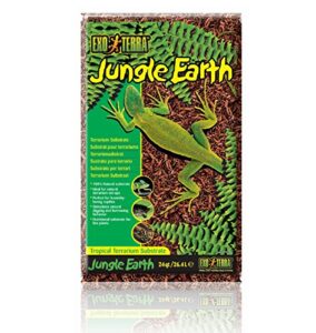 exo terra jungle earth, tropical terrarium substrate, 24 quarts, pt2764