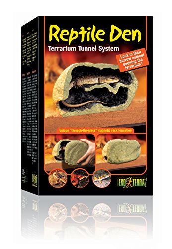 Exo Terra Reptile Den, Hideout Tunnel System for Terrariums, Large, PT2863