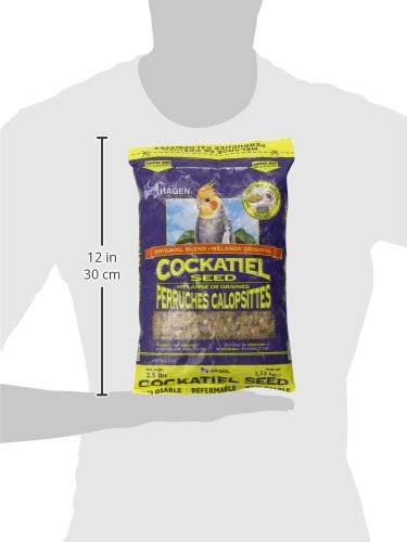 Hagen Cockatiel Staple Vme Seed, 2-1/2-Pound