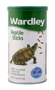 wardley premium amphibian and reptile sticks - 4.75oz
