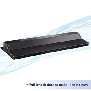 All Glass Aquarium AAG21230 Fluorescent Deluxe Hood, 30-Inch