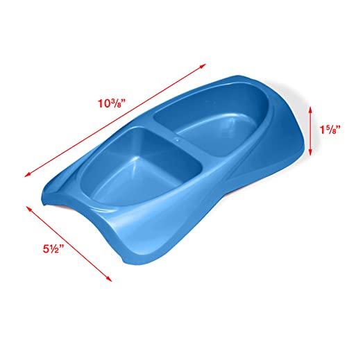 Van Ness Lightweight Small Double Dish, 8 Ounce per side