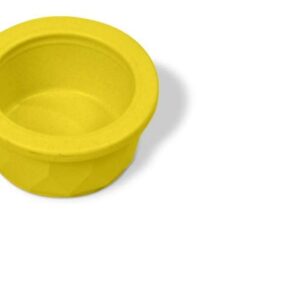 Van Ness Pets Crock Style Heavyweight Plastic Small Animal Bowl, 4 Ounce Food/Water Dish