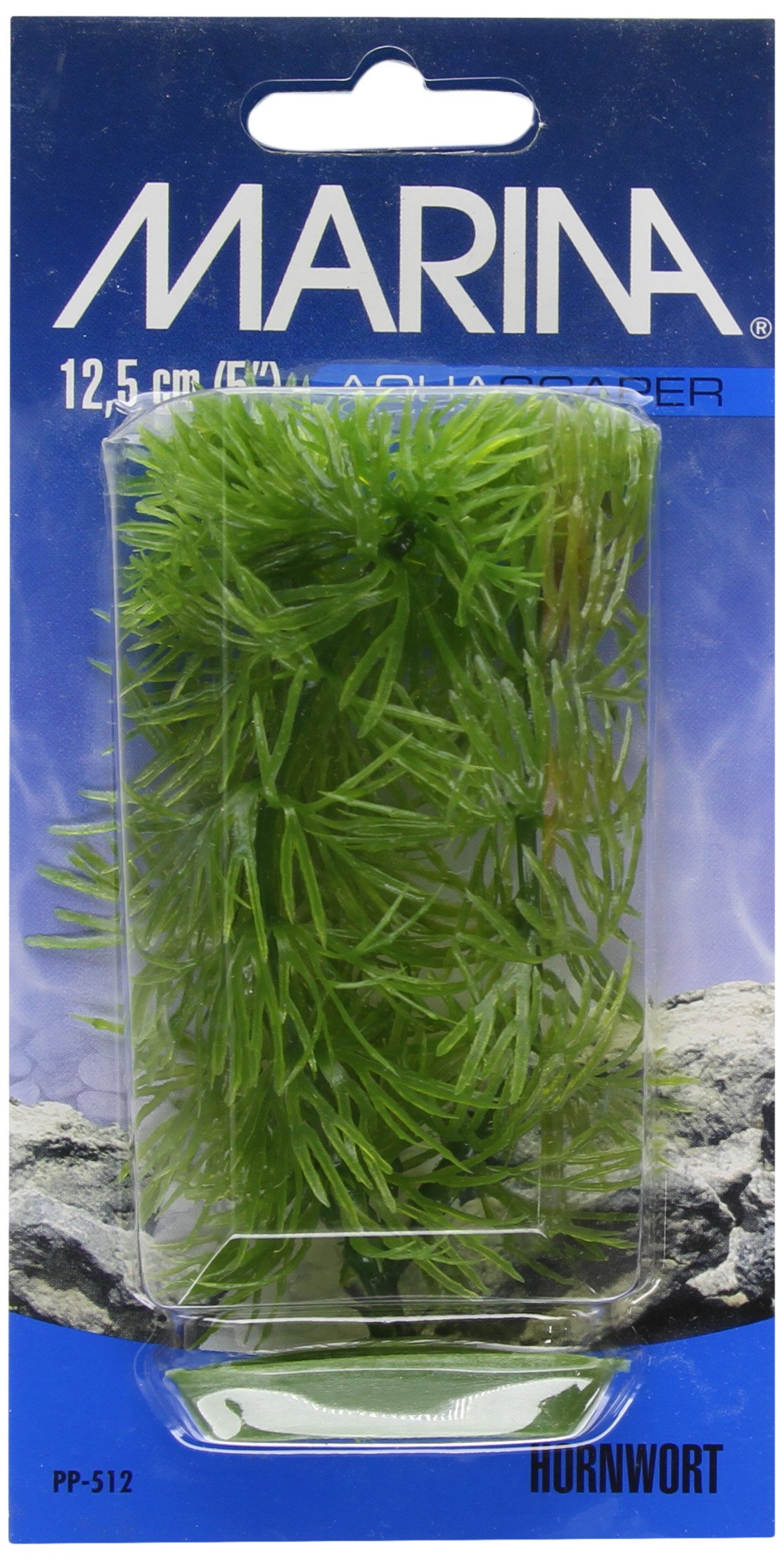 Marina Aquascaper Fish Tank Decorations, Hornwart Plant, 5-Inch