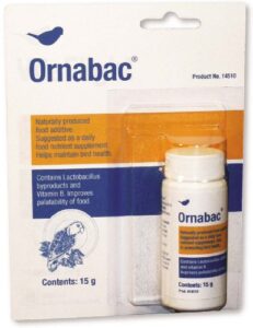 ornabac bird supplement, 15gm